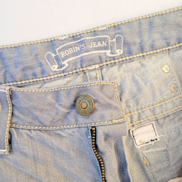 New Men's ROBIN'S JEAN sz 33 Arabesque Jeans with Swarovski Crystals - Picture 6 of 10